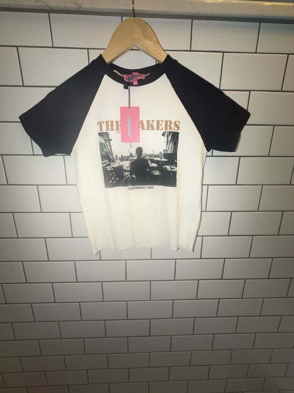 Edikted 'The Makers' California 1980 Graphic Raglan Baby Tee